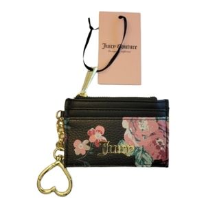 NWT Juicy Couture Card Case Key Ring